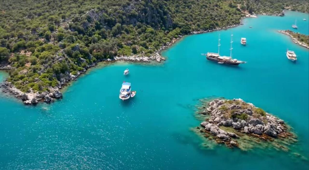 Kaş: Rundgang durch die lykische Altstadt & Bootstour mit Mittagessen