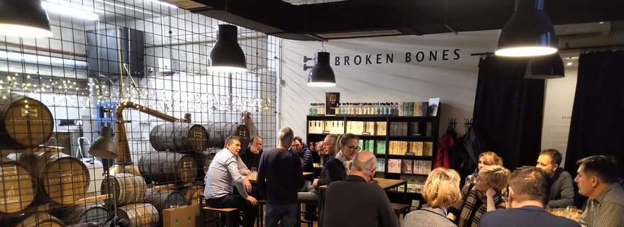 Ljubljana : expérience Broken Bones Gin avec cocktails