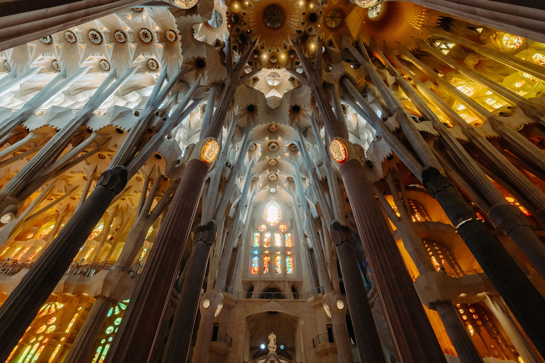 Barcelona: Sagrada Familia Evening Tour with Cava