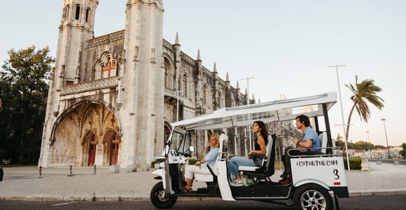 Lissabon: Private Tour durch die Stadt mit dem Eco Tuk Tuk