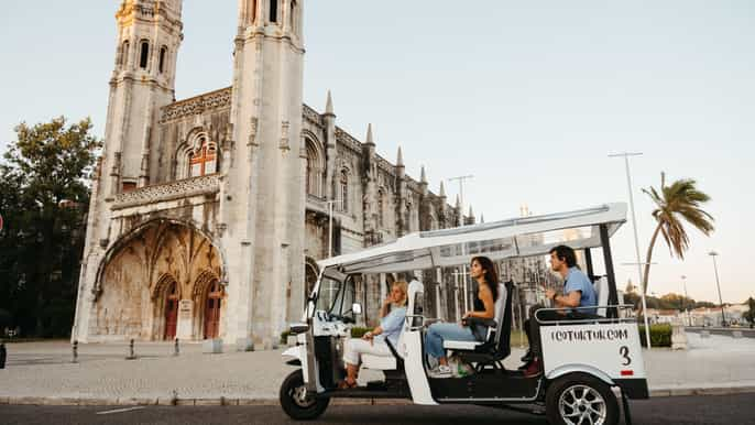 Lisboa: Tour privado de la ciudad en Eco Tuk Tuk