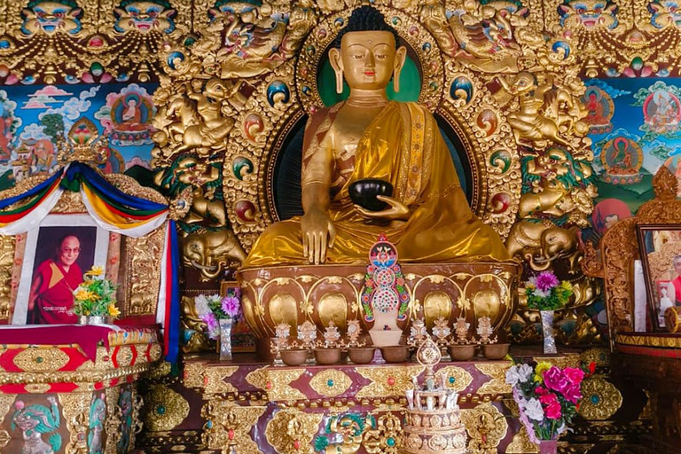 Wycieczka z Bangalore do buddyjskiego klasztoru i wodospadów Shivanasamudram