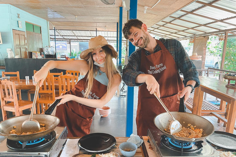 Expérience de cuisine thaïlandaise biologique à Chiang Mai