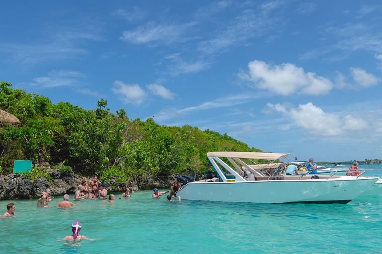 5 Eilanden Speedboat Cruise, Snorkelen + Lunch &amp; Open Bar