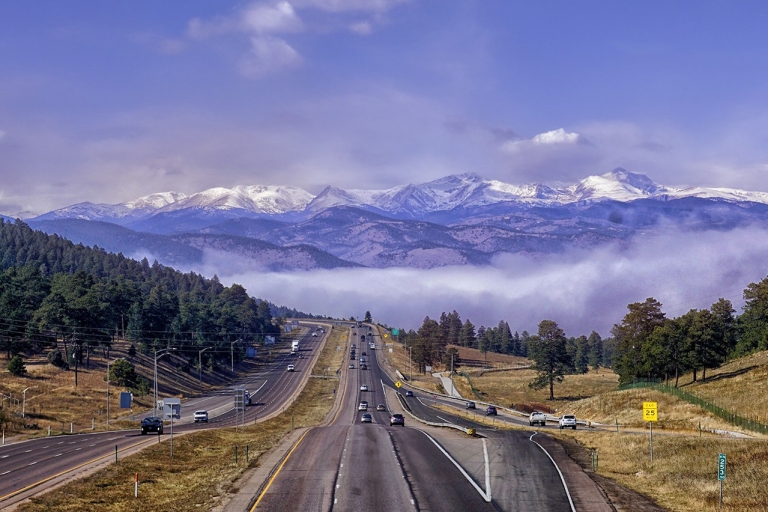 Denver: Excursión al atardecer en la montaña con guía, apta para el cannabis