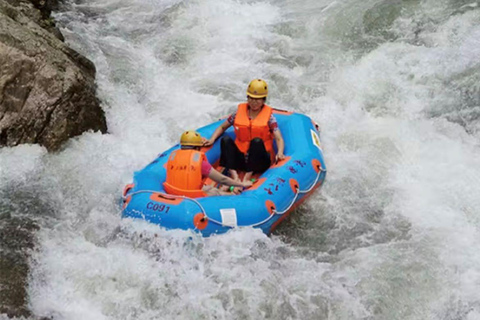 Guilin: Twelve Beaches Rafting Ticket With Optional Guide Adult Ticket + English-speaking local guide service
