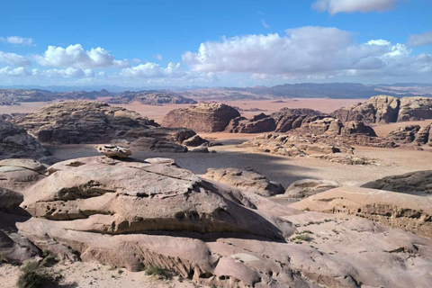 Wadi Rum: 2-timmars jeeptur med beduin-te