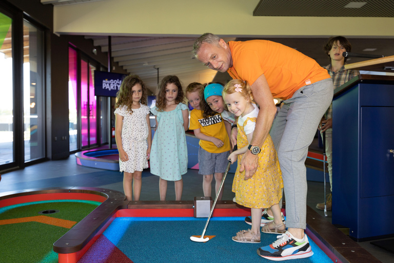 Part of Mini Golf in Deauville indoors and connected