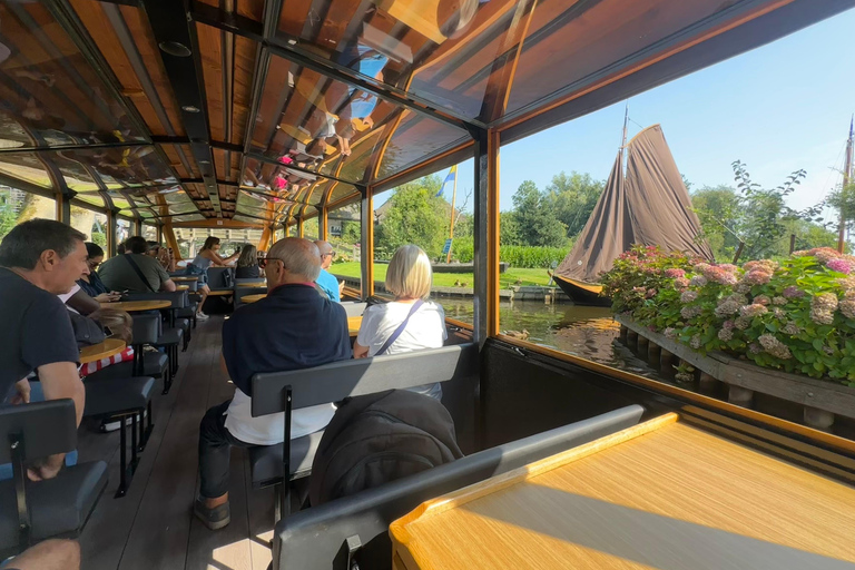 Z Amsterdamu: wycieczka 1-dniowa do Giethoorn z rejsem po kanałach i zwiedzaniem wioski