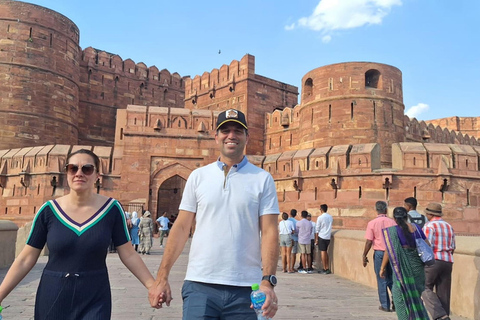 Same Day Agra Delight: Taj Mahal Tour & Diwali Celebration Tour with Transportation and Guide only