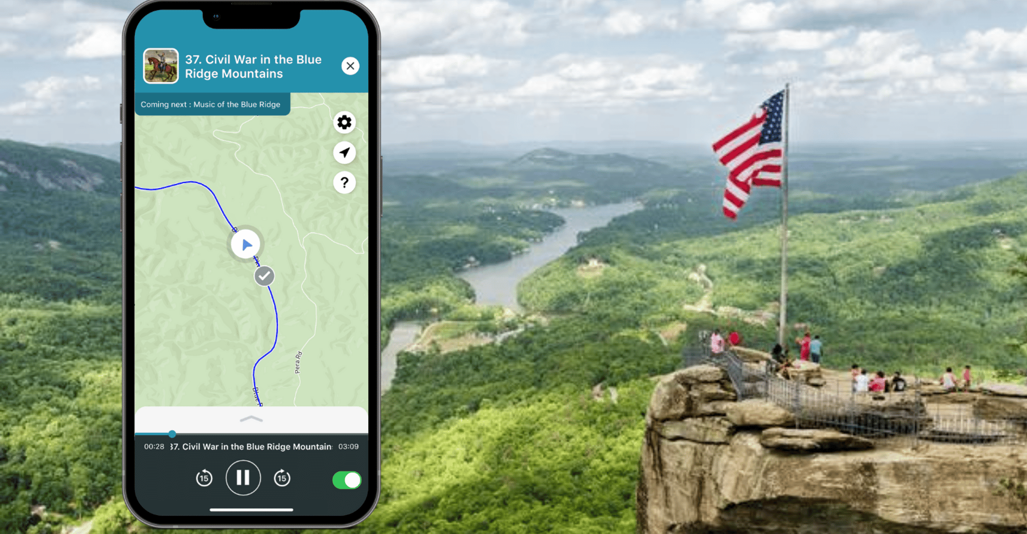 Blue Ridge Parkway (Virginia) Fahrtour mit Audio Guide - Hizvo