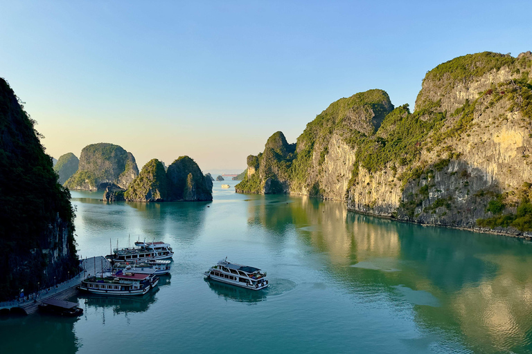 Hanoi: Halong Bay 2-Day Cruise with Arcady Boutique Cruise Package 2D1N from Hanoi Old Quarter