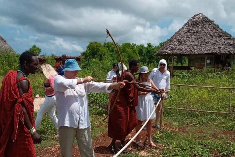 ZANZIBAR: Mnemba Island Dolphins & Maasai Village Experience