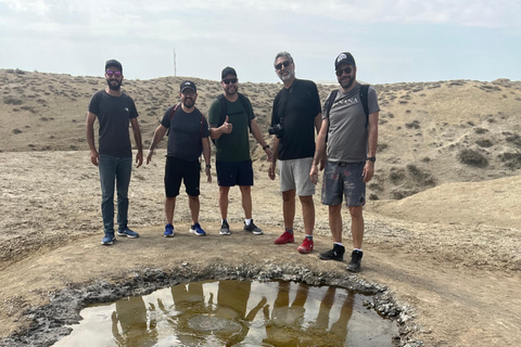 From Baku: Gobustan UNESCO Site & Mud Volcanoes Day Trip GROUP Gobustan & Mud Volcanoes