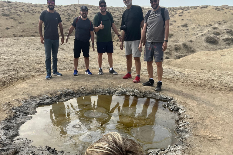 From Baku: Gobustan UNESCO Site & Mud Volcanoes Day Trip GROUP Gobustan & Mud Volcanoes