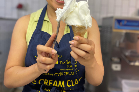 Sorrento : Gelato-Making Class with Tasting and Recipes