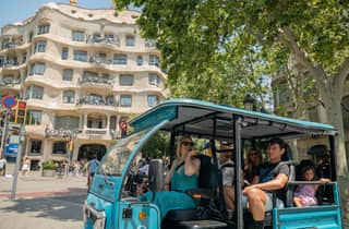 Barcelona: Private Tuk-Tuk-Tour zu den Highlights der Stadt