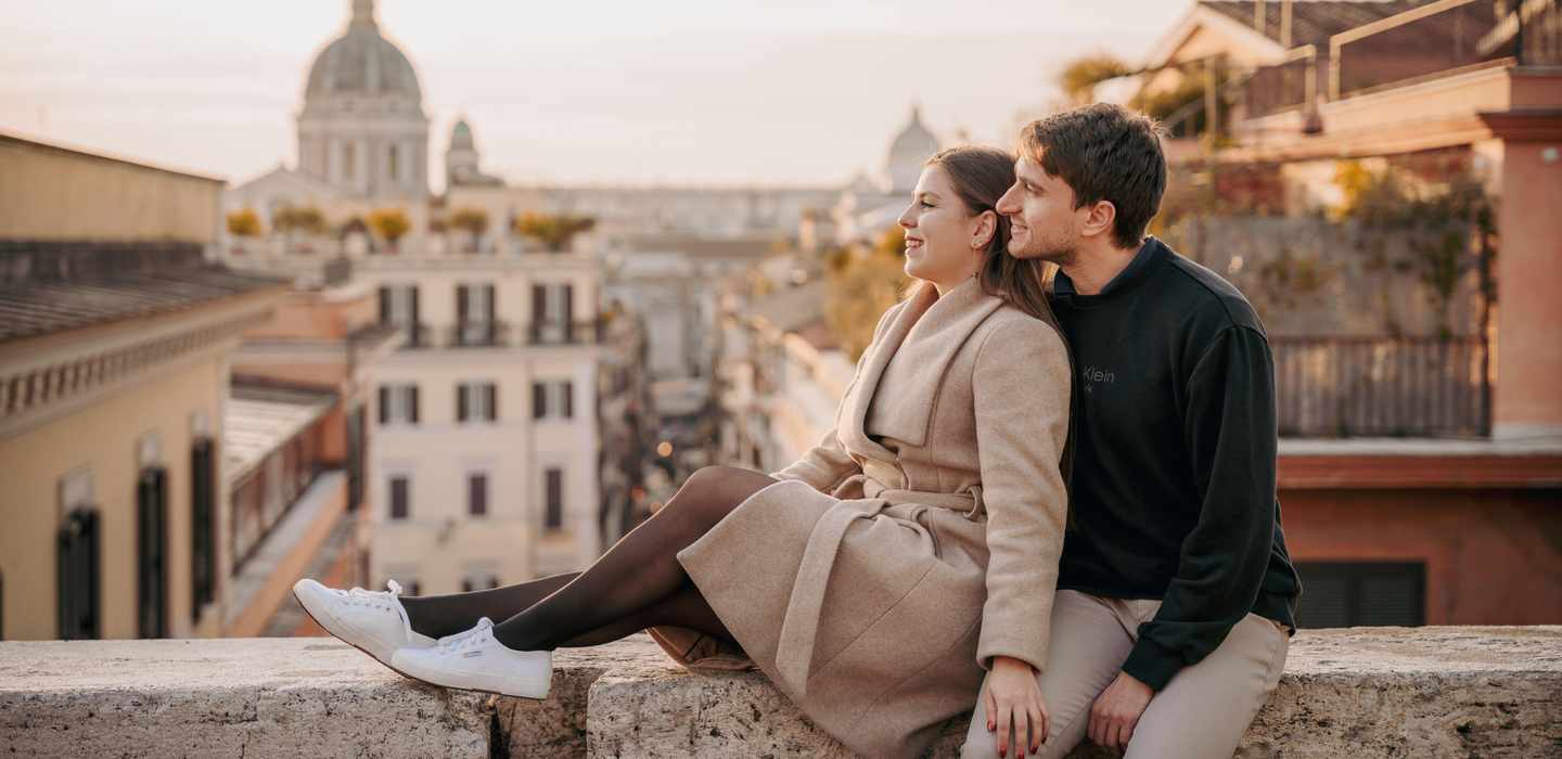 Rom: Romantisches Foto-Shooting für Paare