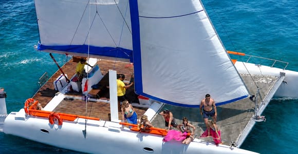 Djerba: Catamaran, Swimming, and Dolphin Watching