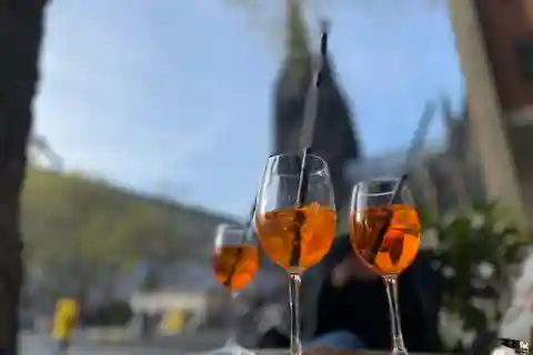 Colónia: Passeio de riquixá de verão com Aperol