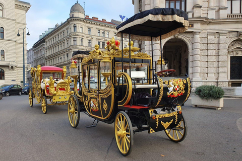 Vienna: Electric-Imperial Carriage Sightseeing Tour60 min. Private Electric-Imperial Carriage Tour with drinks