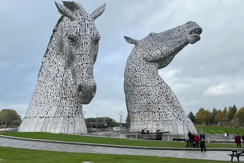 From Glasgow: Kelpies, Falkirk Wheel, and City Day Tour From Glasgow: Kelpies, Falkirk Wheel, and City Day Tour