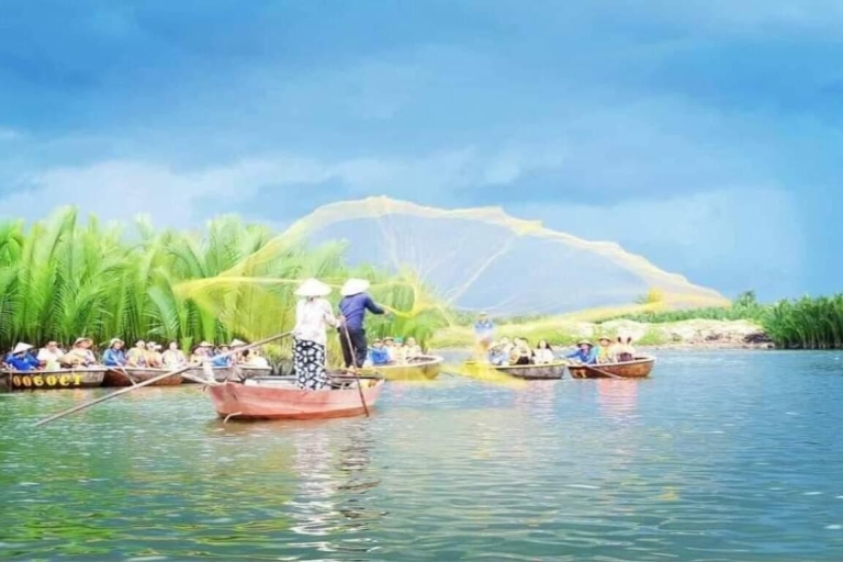Hoi An/DaNang: Clase de cocina vegetariana y paseo en barco con cestasSalida en grupo reducido de Hoi An