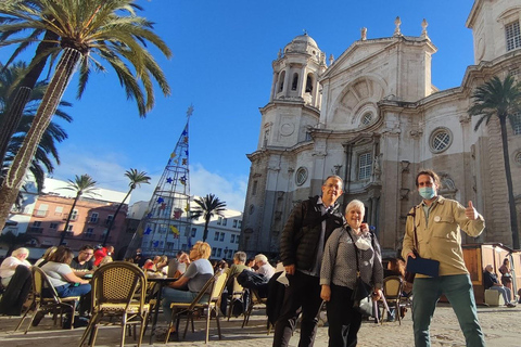 Från Sevilla: Privat guidad dagsutflykt till Cádiz och Jerez