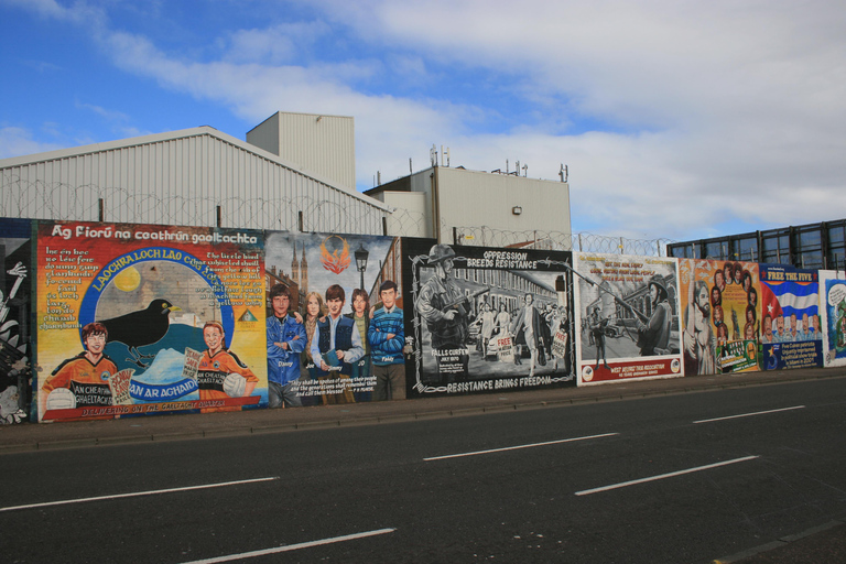 Belfast: Tour a piedi del murale politico di Falls RoadTour a piedi del murale politico di Falls Road