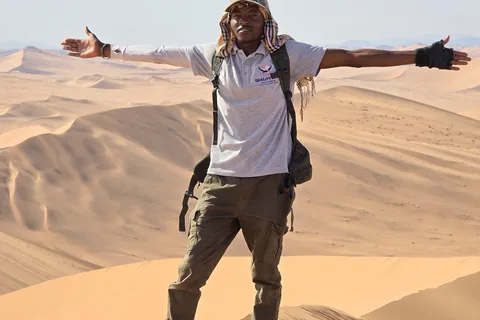La belleza del desierto de Namibia