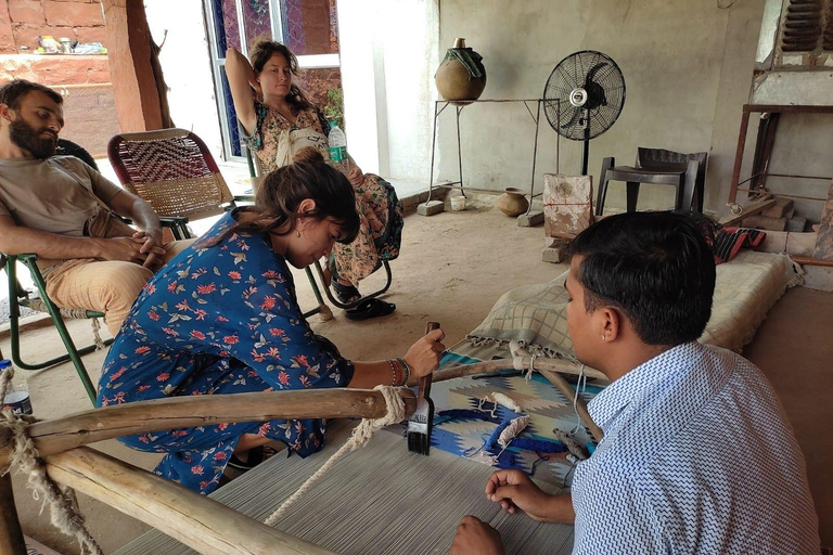 Safari w wiosce Bishnoi z miasta Jodhpur