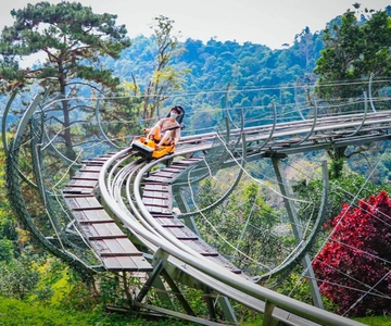 Chiang Mai: Pongyang Jungle Coaster e passeio de tirolesa