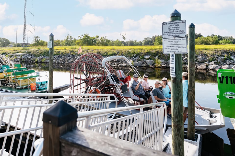 kissimmee 1 hour airboat everglades adventure tour