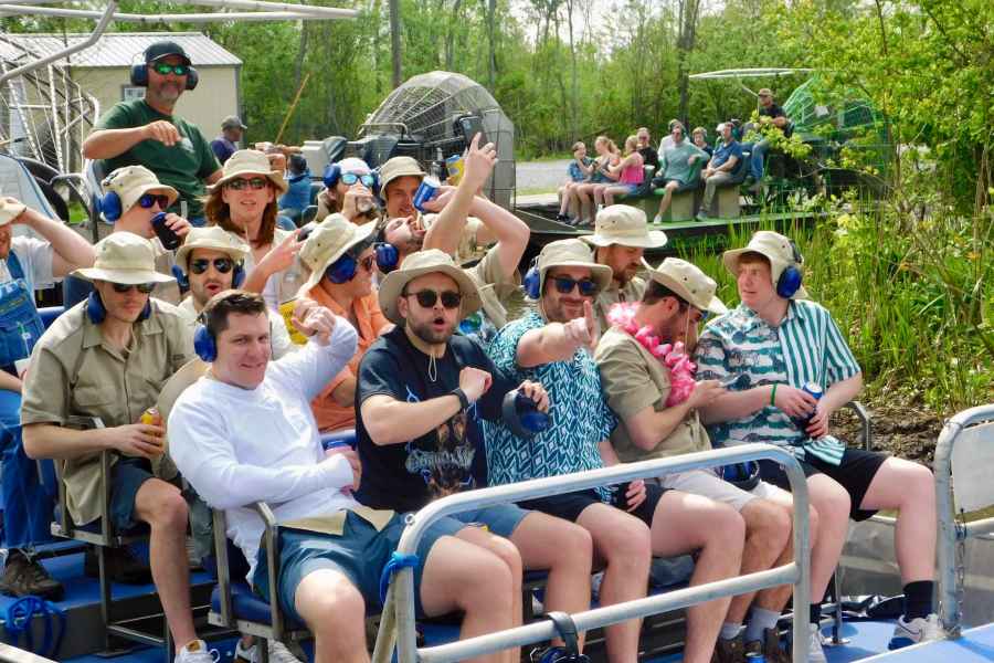 New Orleans: 16 Passagiere Airboat Swamp Tour. Foto: GetYourGuide