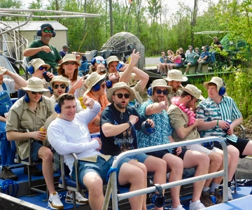 New Orleans: 16 Passagiere Airboat Swamp Tour