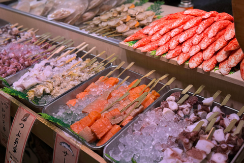 Kyoto: Tour del mercato di Nishiki con un buongustaio locale