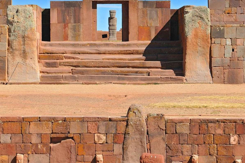 La Paz: Tour guidato del sito archeologico di Tiwanaku di 1 giorno