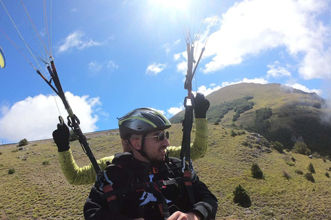 Ohrid: Paragliding-Erlebnis mit Abholung