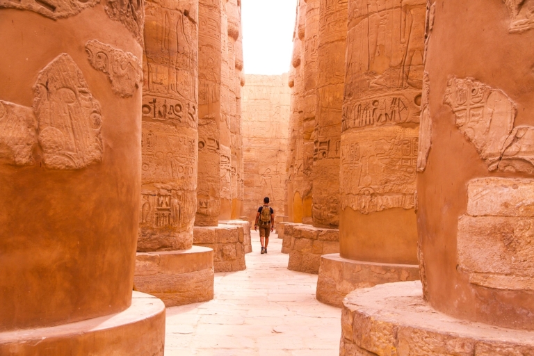 Depuis Hurghada : visite privée de deux jours de Louxor et d'Abou Simbel