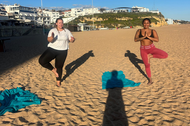 Albufeira: Sunset Yoga on the beach