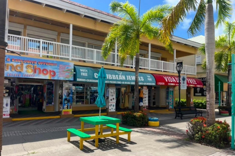 St. Kitts: Basseterre Shopping Beach and Airport Transfer