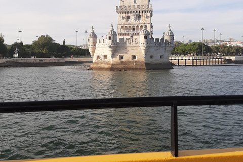 Lizbona: Rejs żółtą łodzią po rzece TagLizbona: rejs łodzią Yellow Boat po Tagu