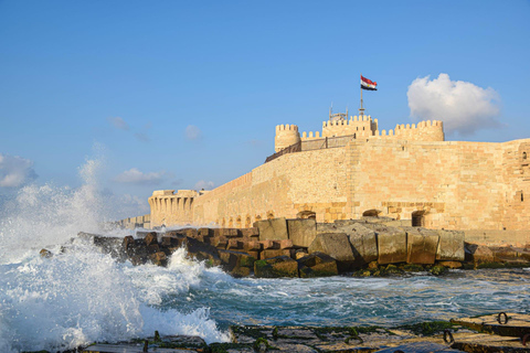 Alexandria: Guided Day Tour with Entry Tickets and Lunch