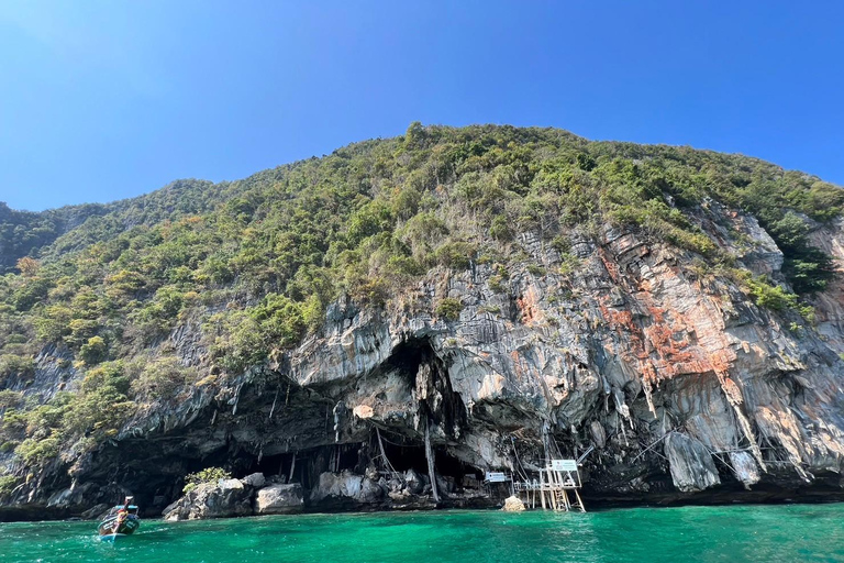 Krabi: Phi Phi & 4 Islands Sunset Boat Tour