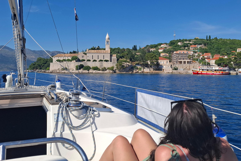 Dubrovnik: Private Sailing Boat Tour to Elaphiti & Blue Cave
