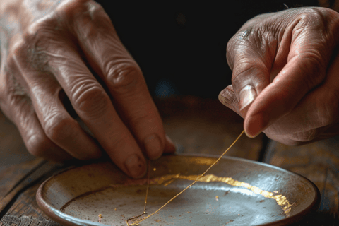 Tokio: traditionele Kintsugi-reparatieworkshop in AsakusaTokio: traditionele Kintsugi-workshop in Asakusa