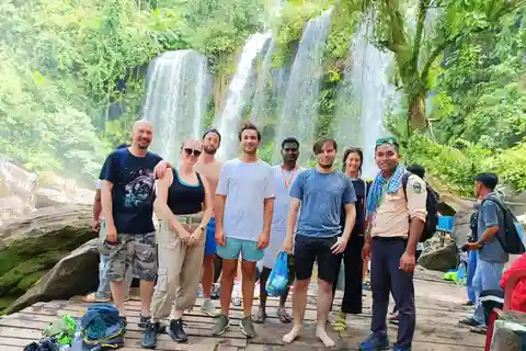 De Siem Reap: Visita guiada à cascata de Kulen
