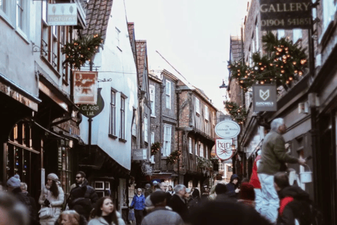 York: Mercado de Natal e excursão a pé pelos destaques da cidade