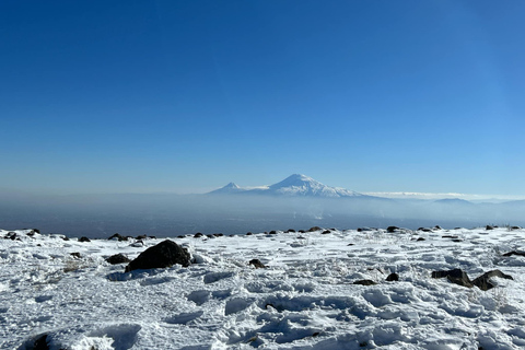 Tour to Aragats Mount-Saghmosavanq Monastery-Alphabet Park