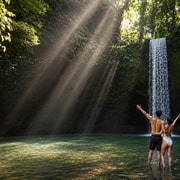Ubud: Private Scenic Waterfalls & Rice Terrace Tour